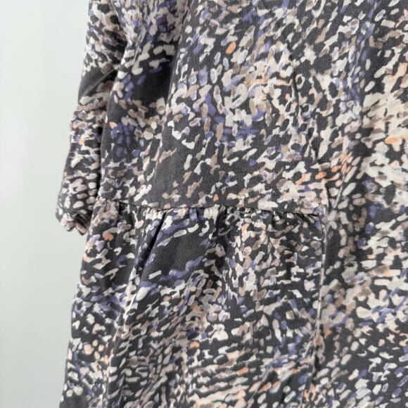 J.Jill Purejill Shirt Size Extra Large Modal Blend Multicolor Grey Tunic Top - Picture 7 of 10